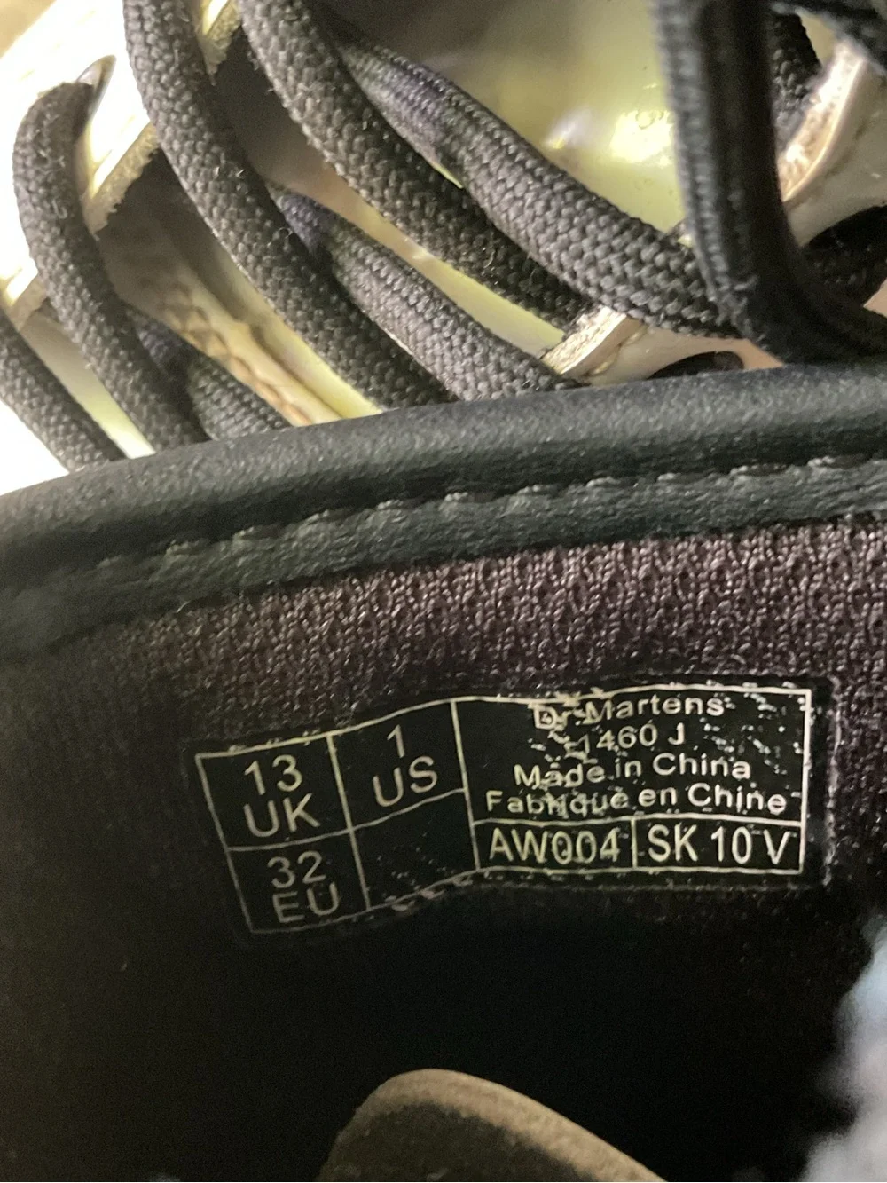 Dr. Martens zipper them help